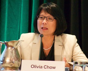 Olivia Chow makes a point